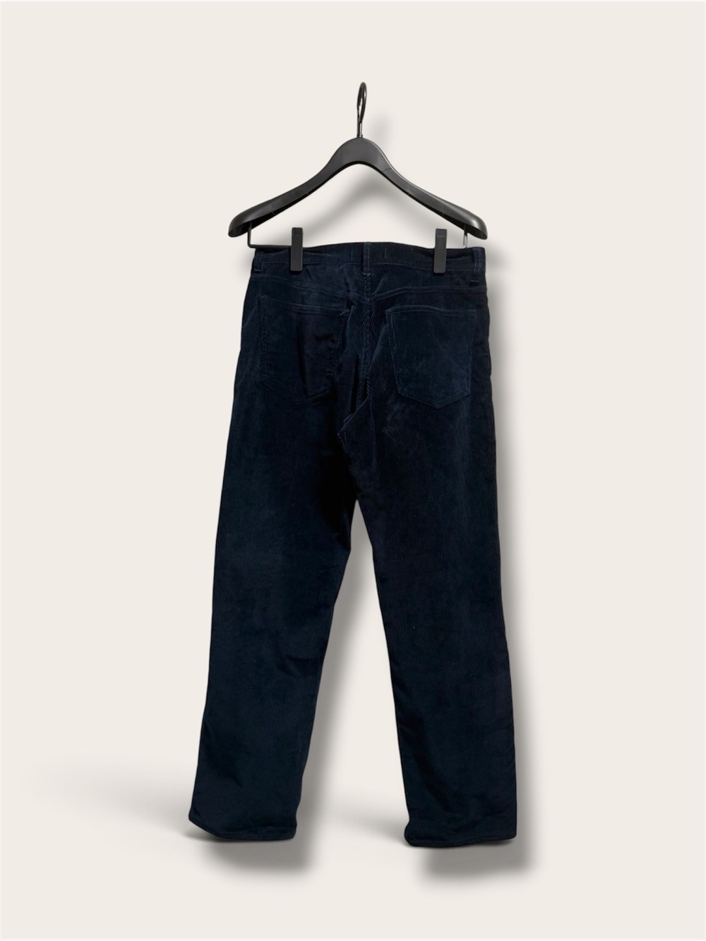 Madewell Women's Dark Navy Corduroy The Longline Straight Pants Size 29 - Picture 4 of 12